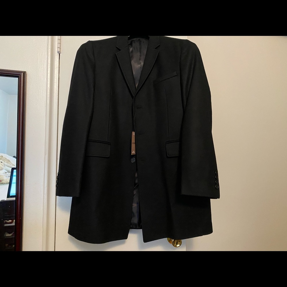 Ben Sherman Melton Wool Blend Coat - Picture 10 of 10